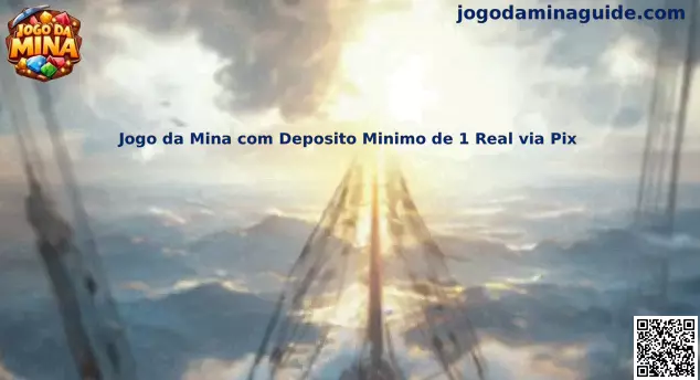 Jogo da Mina com Deposito Minimo de 1 Real via Pix